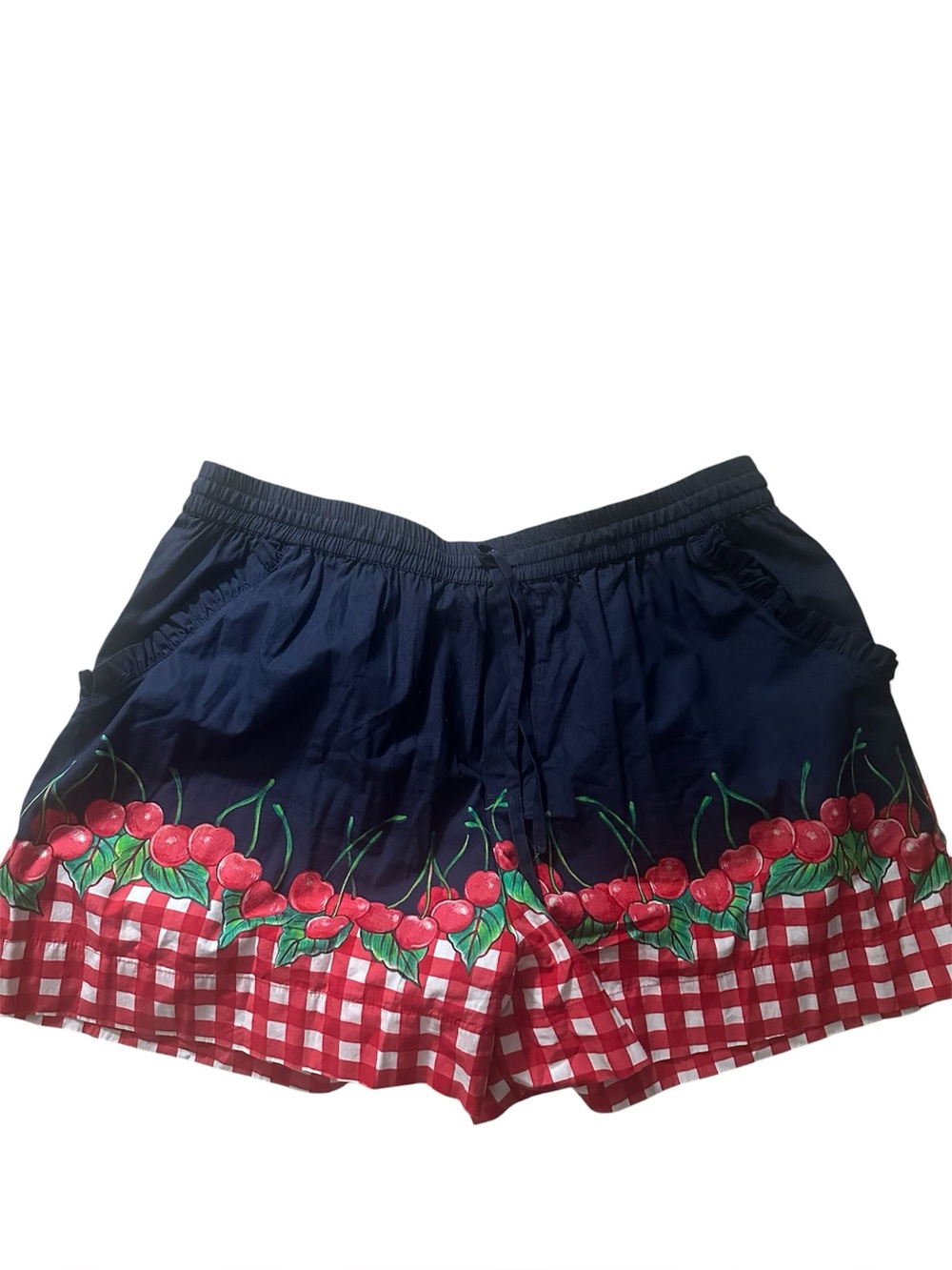 Damson Madder Cherry Pie shorts size UK 16/ US 12 - Picture 4 of 4